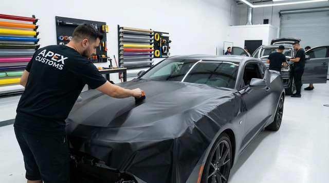 动漫之家改装视频 - 车身贴膜改色视频教程