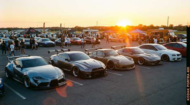 动漫之家跑车视频 - 改装车聚会视频